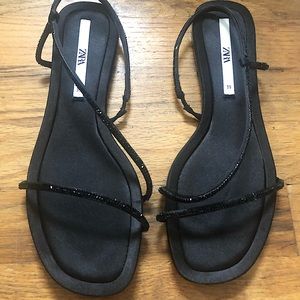 Zara Beaded Sandals